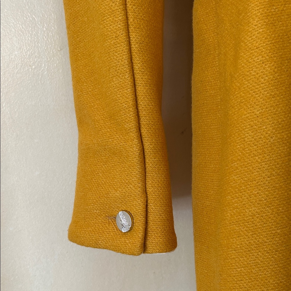 Unbranded  Mustard Long Blazer for Women size S - Picture 9 of 12